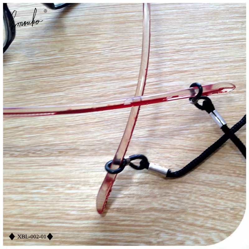 12Pcs/Lot Black Nylon Glasses String Cord Holder Sunglasses for Tavel Eyewear Lanyard Neck Rope Strap