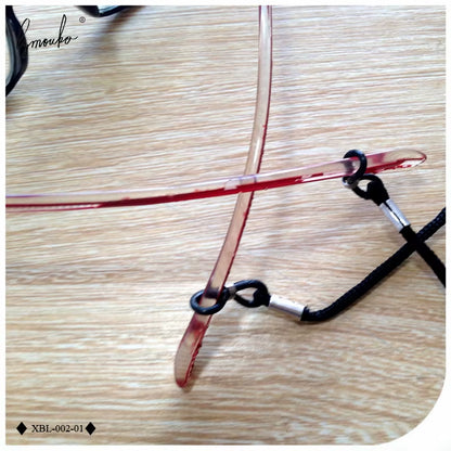 12Pcs/Lot Black Nylon Glasses String Cord Holder Sunglasses for Tavel Eyewear Lanyard Neck Rope Strap