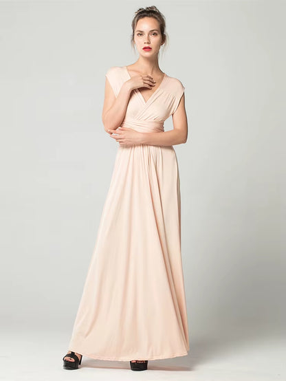 Sexy Women Boho Maxi Club Dress Red Bandage Long Dress Party Multiway Bridesmaids Convertible Infinity Robe Longue Femme