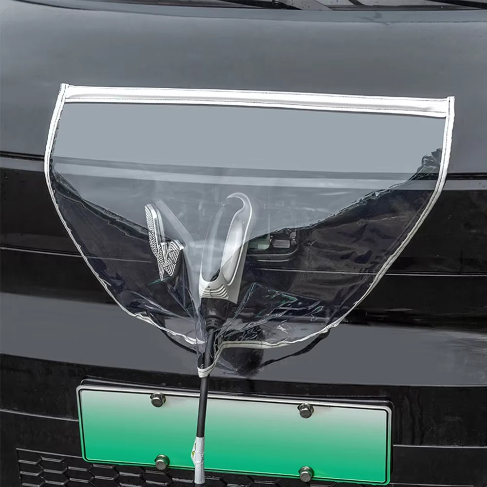 Electric Car Charging Port Rain Cover Rainproof Outdoor EV Charger Cover Electric Vehicles Magnetic Protection for Car SUV