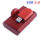 USB 3.0 High Speed LOGO Wooden Box Personal Logo Customer Pendrive 8GB 16GB 32GB 64GB USB Flash Drive Pen Drive U Disk