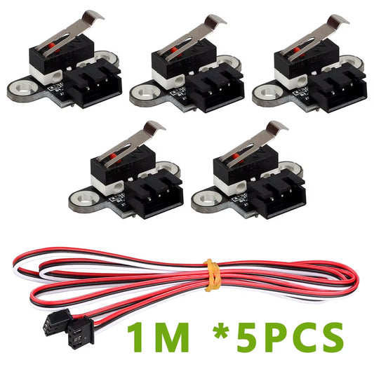 3D Printer Parts Endstop Mechanical Limit Switch Accessories Module Z Endstop Horizontal Type for RAMPS 1.4 Reprap DIY