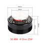 Audio Portable Speakers 25W/20W 4 Ohm/8 Ohm 44/50MM Full Range Vibration Speaker Altavoz Portatil Resonance Bass Speaker
