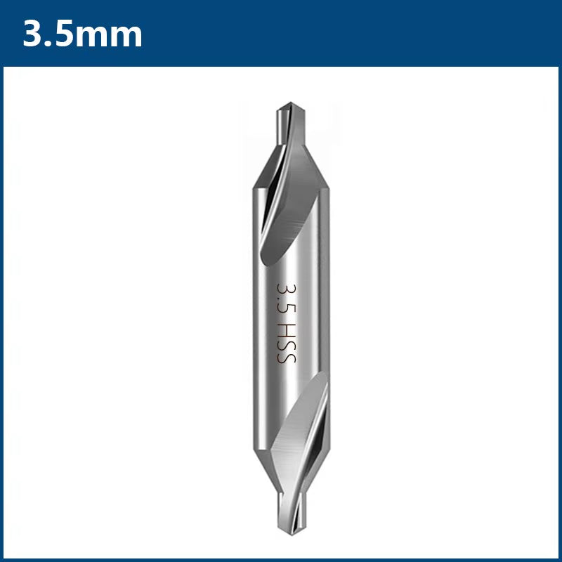 HSS Center Drills Bit 60 Degree Metal Drill Bit Power Tools Hole Drilling Hole Cutter 1.0/1.5/2.0/2.5/3.0/3.5/4.0/5.0Mm