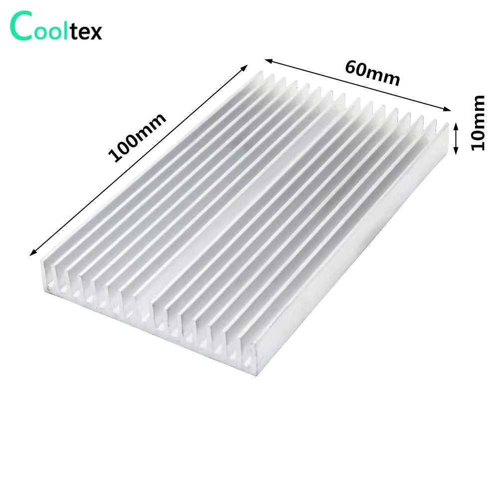 Radiator Aluminum Heatsink Extruded Heat Sink for LED Electronic CHIP Heat Dissipation Cooling Cooler
