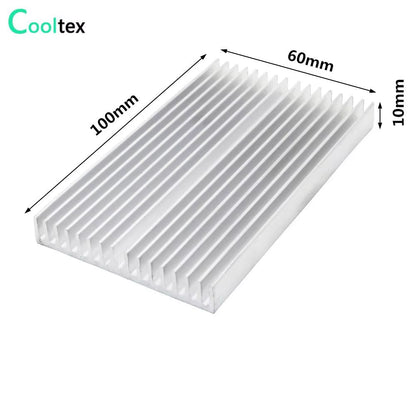 Radiator Aluminum Heatsink Extruded Heat Sink for LED Electronic CHIP Heat Dissipation Cooling Cooler