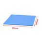 New 6.0 W/Mk Conductive GPU CPU Heatsink Cooling Silicone Pad 100Mm*100Mm*1Mm Thermal Pad High Quality