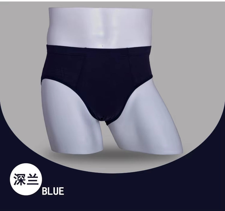 Top Qaulity ! Men Briefs Underwear Underpant Bamboo Fiber Brief 5Pcs/Lot Free Shipping