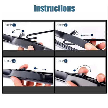 Erick'S Wiper Front & Rear Wiper Blades Set for Ssangyong New Actyon Korando C 10 - 19 Windshield Windscreen Window 24"16"14"