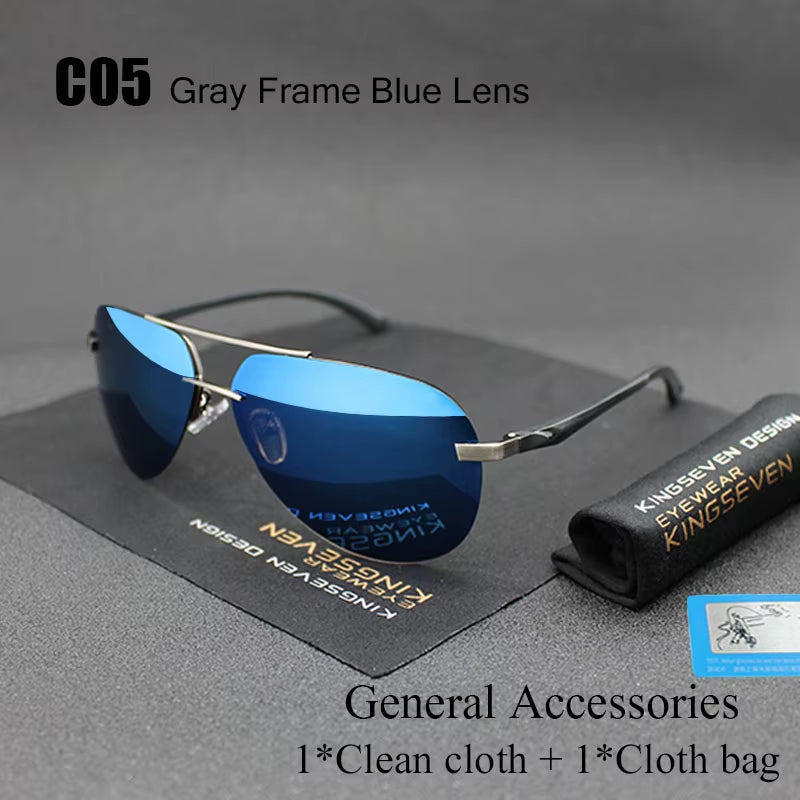 Aluminum Magnesium Polarized Sunglasses Men Driver Mirror Sun Glasses Male Fishing Female Eyewear for Men