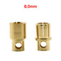 20Pcs/Lot 2.0Mm 3.0Mm 3.5Mm 4.0Mm 5.5Mm 6.0Mm 8.0MM Gold Bullet Banana Connector Plug for ESC Lipo RC Battery Plugs (10 Pair)