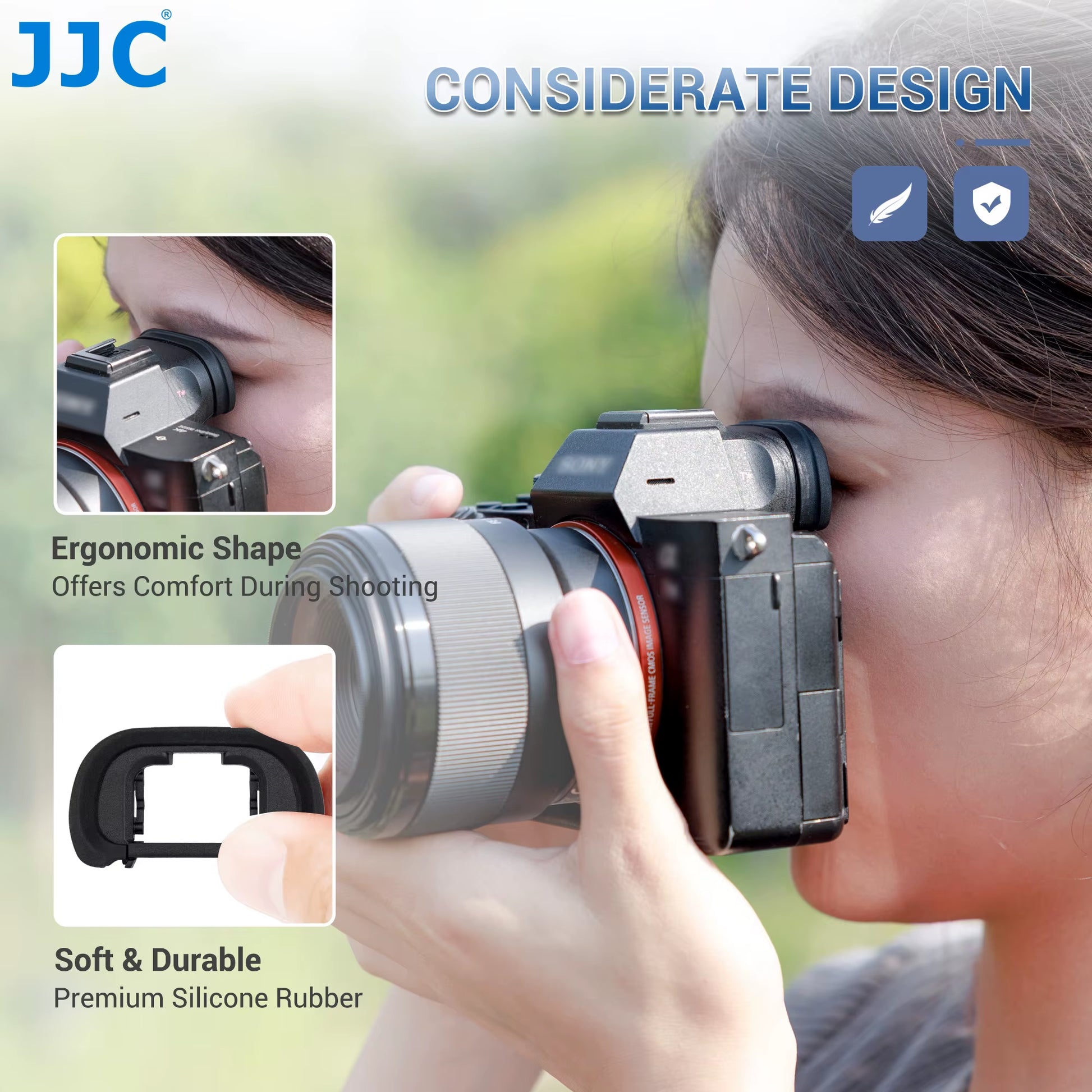 FDA-EP18 Soft Eyecup Eyepiece Viewfinder Eye Cup for Sony A7III A7II A7 A7RIV A7RIII A7RII A7R A7SII A7S A9 A58 A99II