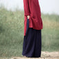 2025 Spring Fashion Cotton Wide Leg Pants plus Size Female Loose Casual Cotton Linen Pants Trouser Autunm Vintage Long Pants