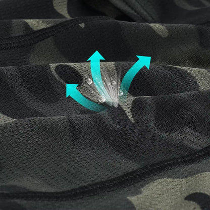 Camouflage Quick-Drying Mask Balaclava Outdoor Sport Bicycle Hood Hat Liner Full Face Cover Hiking Camping Hunting Fishing Men