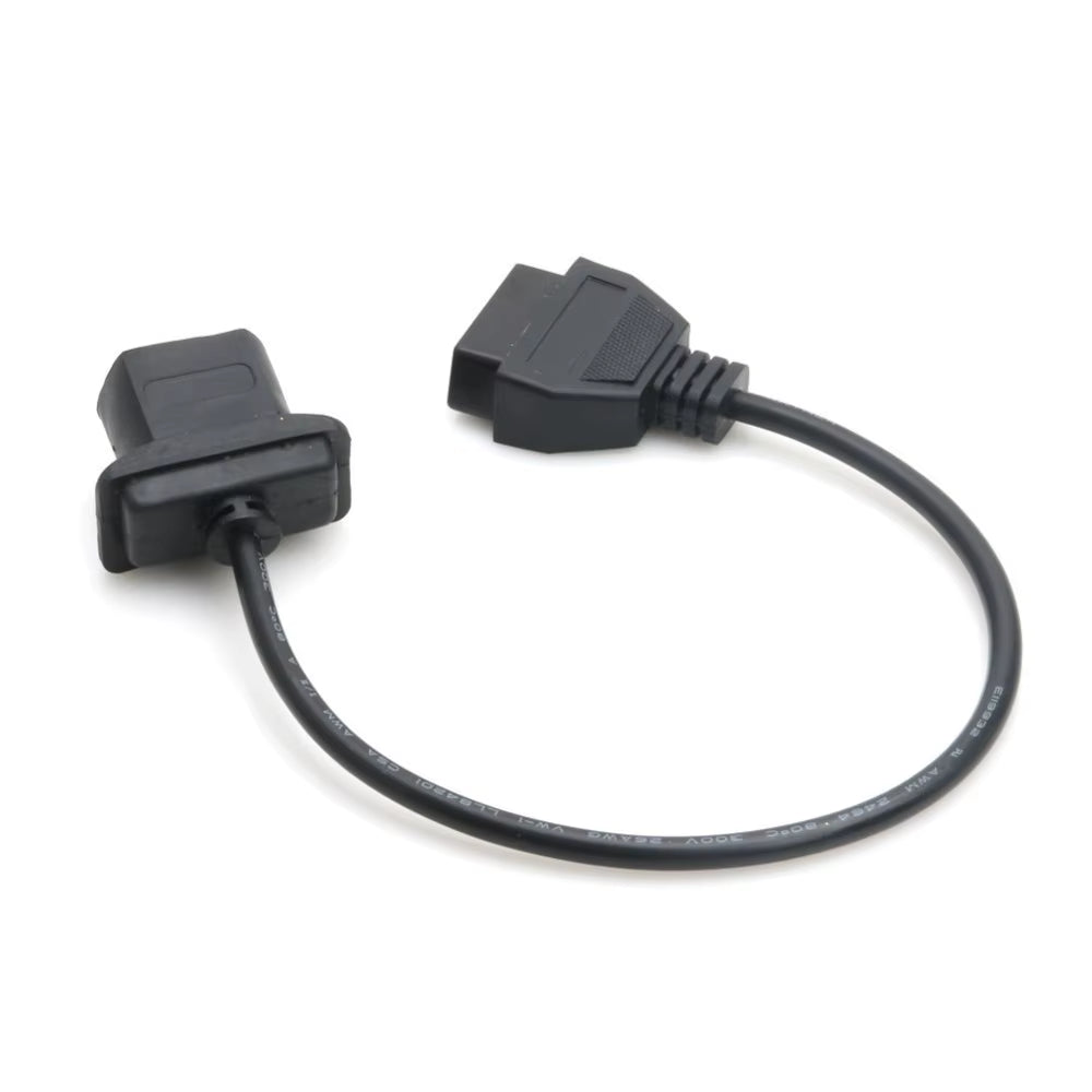 17 Pin to 16 Pin Cable OBDII OBD2 Cable Diagnostic Adapter Connector for Mazda