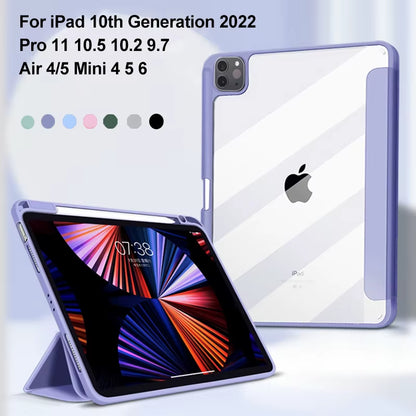 For Ipad Air 4 5 Case Ipad A16 Case 2025 11Th Gen Ipad Mini A17 Pro 11 M4 M2 M3 Air 11 Cases 10 9 8Th 10.2 9.7 10.5 Cover