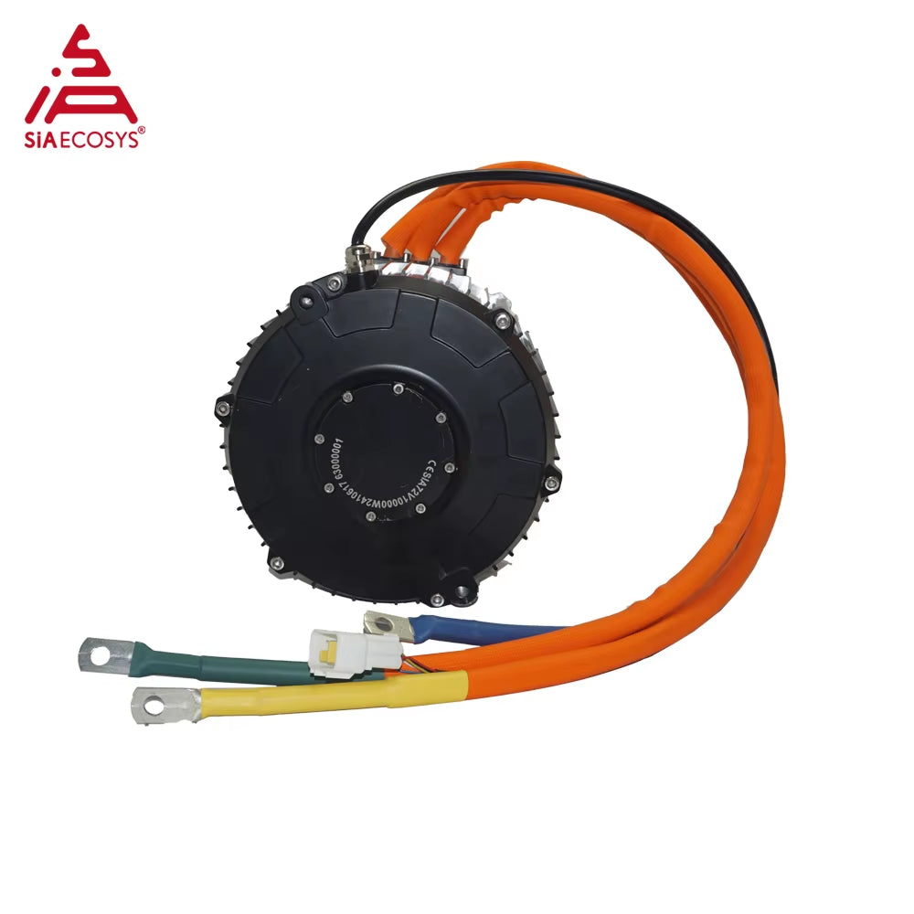 QS Motors 165 10000W Hall Mid Drive Electric Motorcycle PMSM Motor with ND721200 Controller Kits Electric Scooter