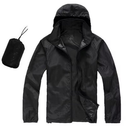 Men'S Brand Quick Dry Skin Coat Sunscreen Waterproof UV Women Thin Army Outwear Ultra-Light Windbreake Jacket 3XLYA105