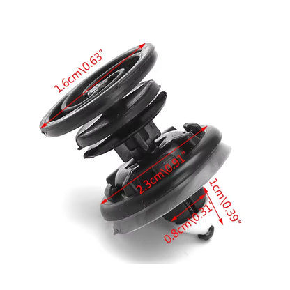 10 Pcs Car Interior Door Trim Panel Push Fastener Clips for VW Passat Golf GTI Polo Audi