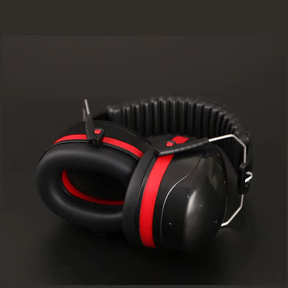 Anti-Noise Head Earmuffs Foldable Ear Protector Snr-35Db for Kids/Adults Study Sleeping Work Shooting Hearing Safe Protection