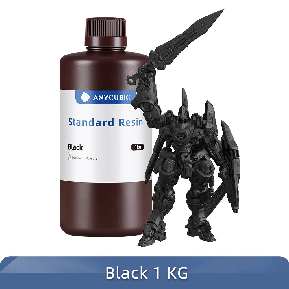 1Kg/10Kg Liquid Photopolymer Standard Resin 405Nm UV Resin for 3D Printer LCD Printing Resin Material for Photon Mono