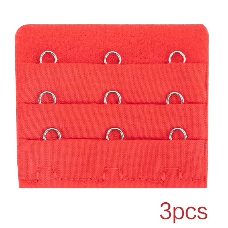 3/5Pcs Bra Extender Strap Extension 3 Hooks 2 Rows Women Intimates Lengthened Bra Hook Extenders Womens Accessoires 2/3/4Buckles