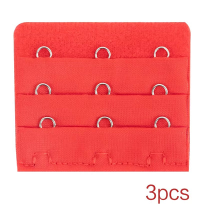 3/5Pcs Bra Extender Strap Extension 3 Hooks 2 Rows Women Intimates Lengthened Bra Hook Extenders Womens Accessoires 2/3/4Buckles