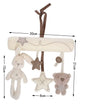 Baby Crib Rattles Plush Toys Soft Rabbit Rattles Pram Rattle Toys Hanging Rattle for Stroller Newborn Bed Pendant Bell Toy