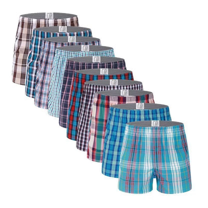 Mens Underwear Boxers Loose Shorts Men'S Panties Cotton Soft Large Arrow Pants at Home Underwear Classic Basics Cueca Boxer Men