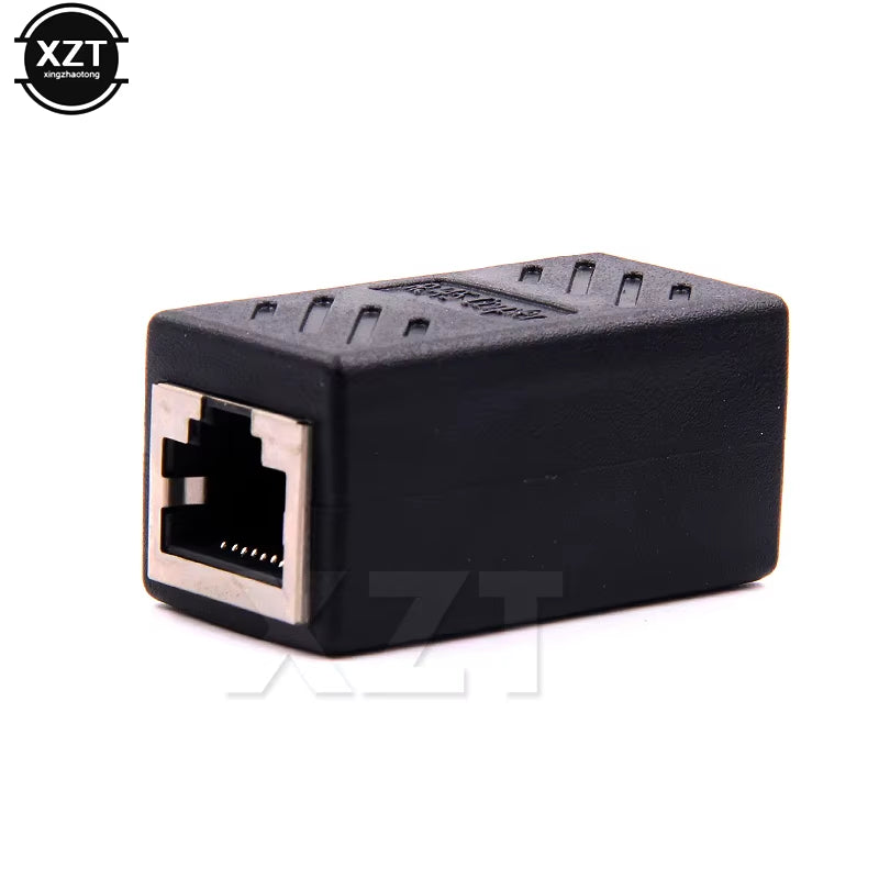 1 to 2 Ways Network LAN Cable Ethernet Female Cat6 RJ45 Splitter Connector Adapter UTP Cat7 5E Conector Switch Adapters Coupler