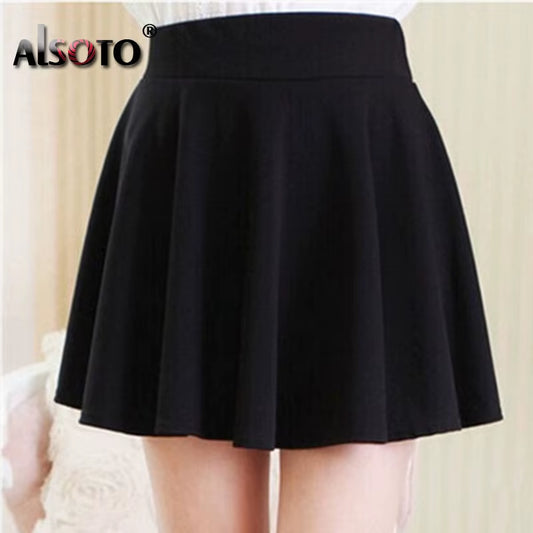 New 2025 Summer Sexy Skirt for Girl Korean Cute Short Skater Fashion Female Mini Skirt Women Clothing Saia Bottoms Jupe Faldas