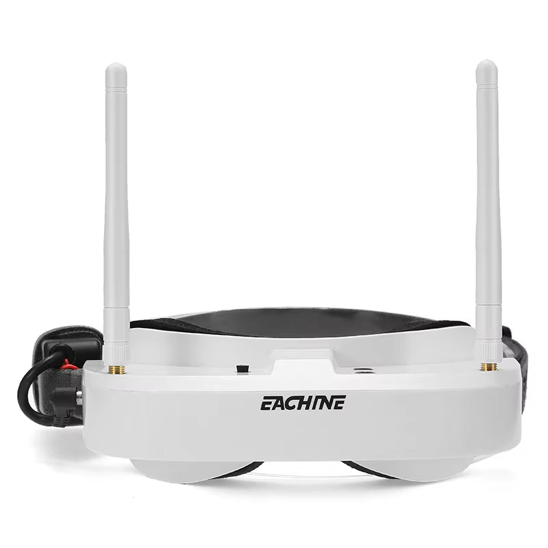 EV100 720*540 5.8G 72CH FPV Goggles with Dual Antennas Fan 18650 Battery Case RC Drone Spare Part