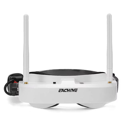 EV100 720*540 5.8G 72CH FPV Goggles with Dual Antennas Fan 18650 Battery Case RC Drone Spare Part