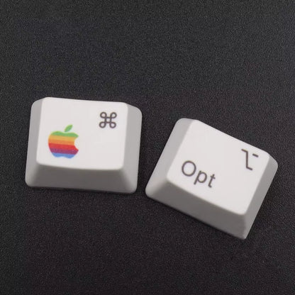 PBT Keycaps MAC Commond and Option Keys Dye-Sublimation Cherry MX Key Caps for MX Switches Mechanical Gaming Keyboard