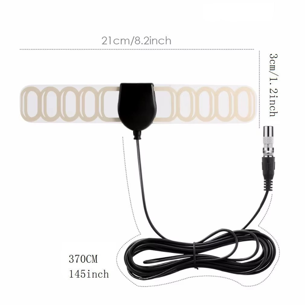 20DB Digital TV Active Antenna Built-In 20DB RF AMP Car DVB-T Antenna DVB-T2 Antenna Gain Digital TV Antenna Dropshipping