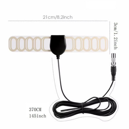 20DB Digital TV Active Antenna Built-In 20DB RF AMP Car DVB-T Antenna DVB-T2 Antenna Gain Digital TV Antenna Dropshipping