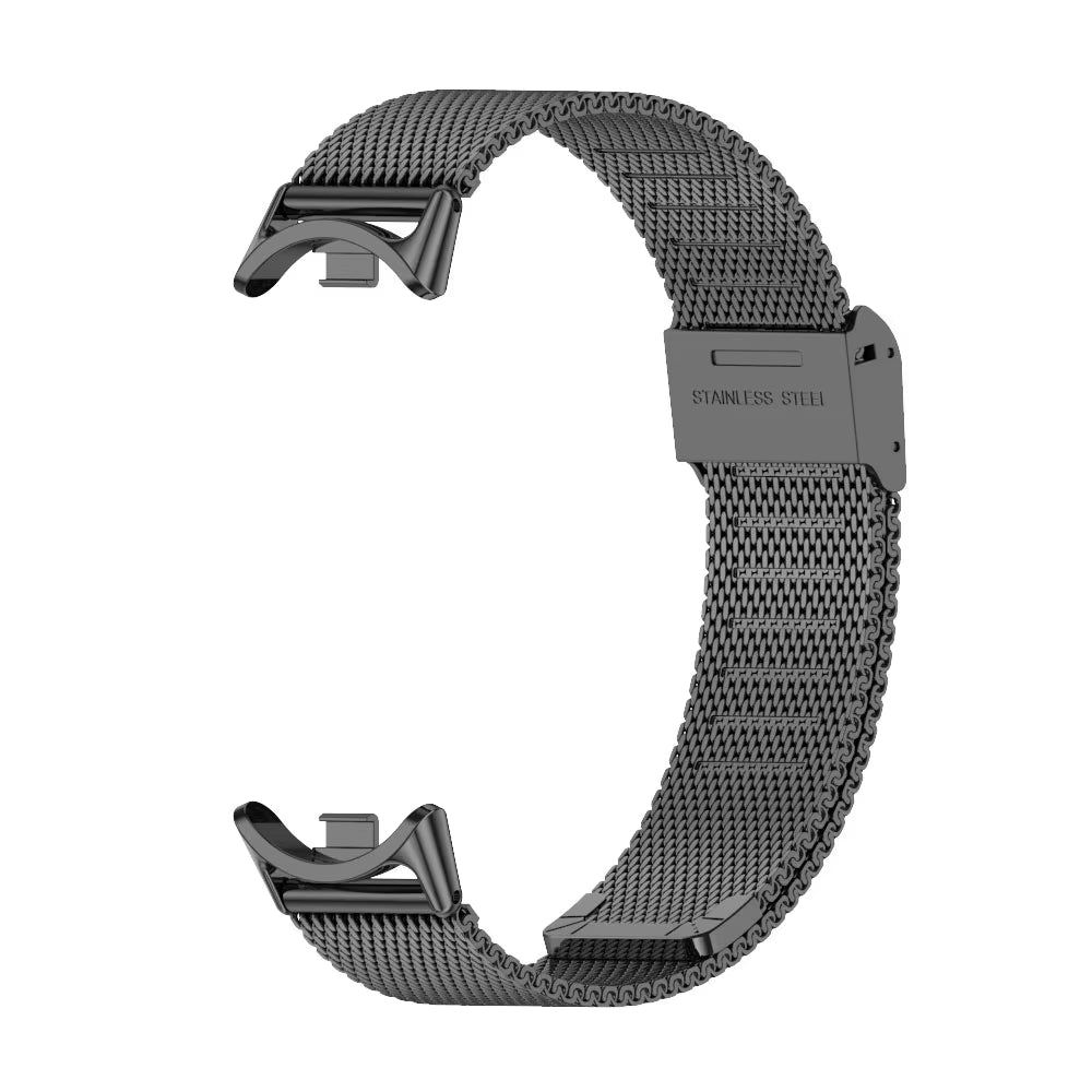 Strap for Mi Band 10 9 8 7 6 5 4 3 Bracelet Silicone Wristband for Xiaomi Mi Band 8 Metal Strap for Mi Band 7 Watchband Leather