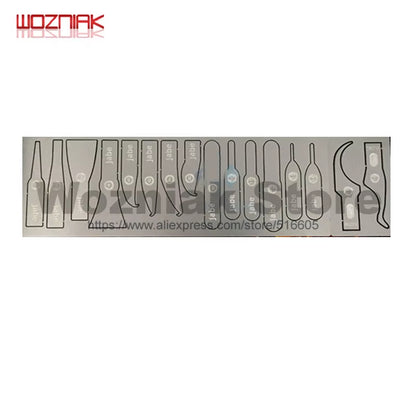 Original Toughness IC Chip BGA Motherboard Hard Disk PCB Circuit Board Repair Knife Curved Thin Blade for Iphone Samsung