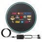 Amplified HD Digital TV Antenna - 200 Miles VHF/UHF High Gain with Booster for Indoor Outdoor Use