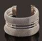 Bijoux Gypsy Fashion Gold Silver Plated Punk Hip Hop Cuff Wide Men Bangles Arm Bracelet for Women Bracelets & Bangles