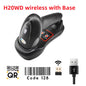 1D/2D Supermarket Handhel Barcode Bar Code Scanner Reader QR PDF417 Bluetooth 2.4G Wireless &Wired USB Platform