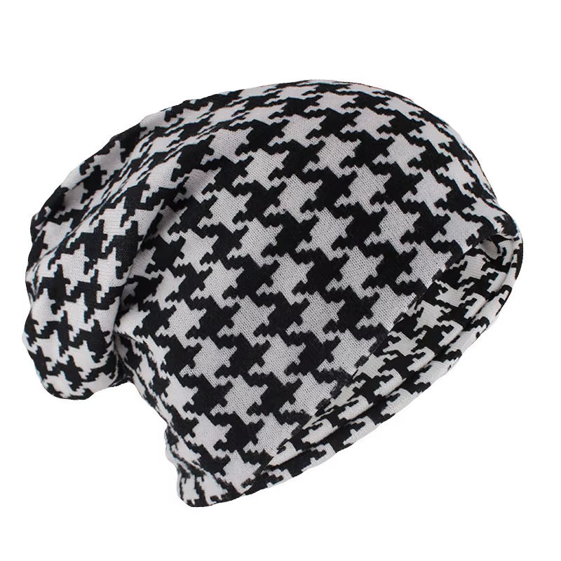 New Women Beanies Skullies Lady Fashion High Quality Hip Hop Floral Winter Hats Scarf Adult Polyester Autumn Outdoor Hats Sale