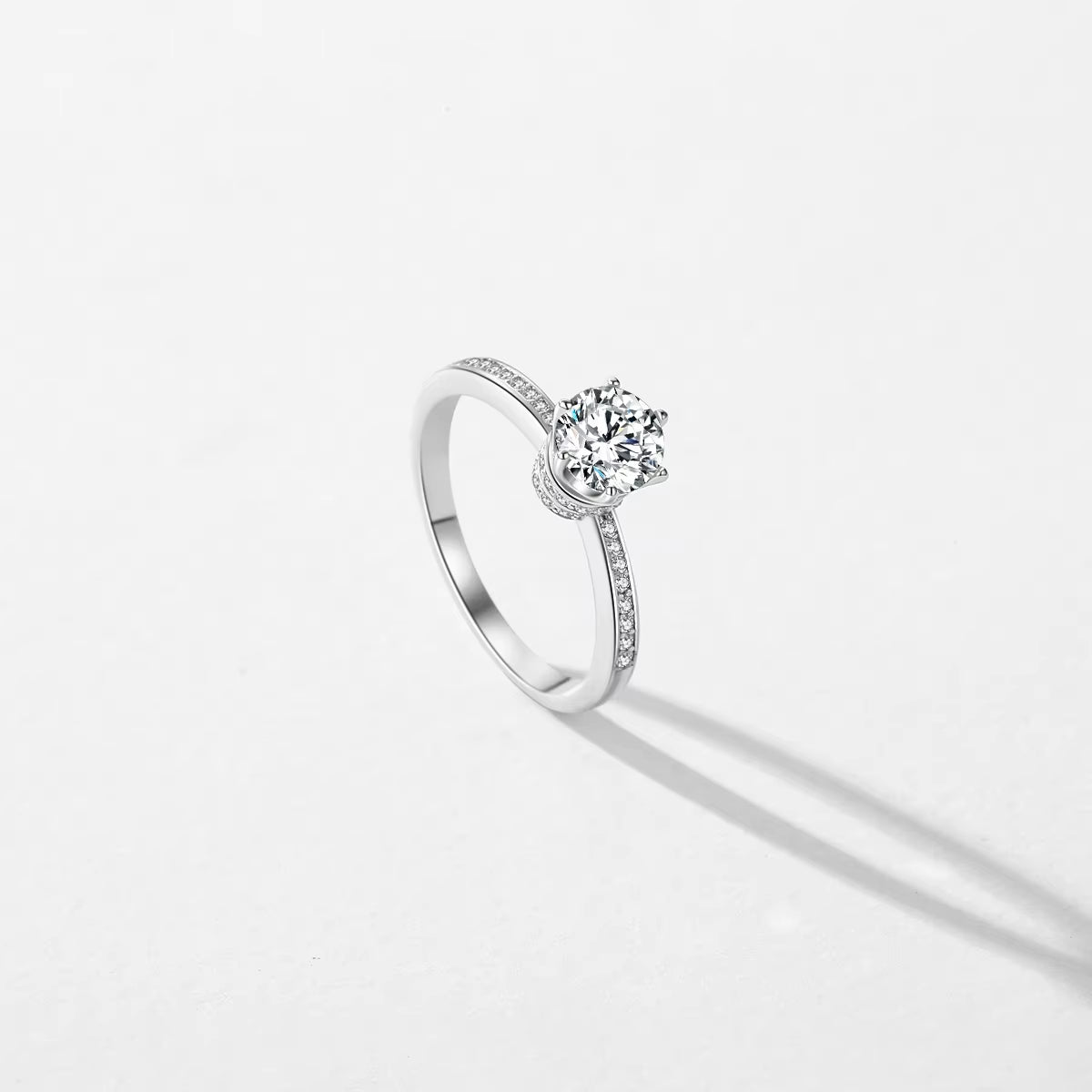 2024 NEW Design Fashion Jewelry Luxury Women Engagement Ring 925 Sterling Silver 5A Zircon Wedding Crown Rings