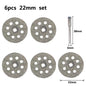 Mini Cutting Disc for Rotary Accessories Diamond Grinding Wheel Rotary Tool Circular Saw Blade Abrasive Diamond Disc