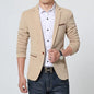 New Arrival Luxury Men Blazer New Autumn Fashion Brand Slim Fit Men Suit Terno Masculino Blazers Male