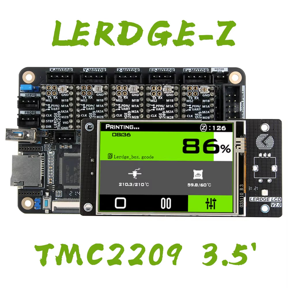 -Z 3D Printer Board 32Bit for Control Board Parts Motherboard with STM32 ARM 32 Bit Mainboard Tmc2208 Lv8729 TMC2209