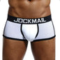 Brand Men Mesh Underwear Boxers Calzoncillos Hombre Gay Sleepwear Cueca Boxer Breathable Crotch Male Panties Shorts