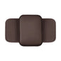Car Center Console Protector Cover Upgraded Armrest Box Cushion Arm Rest Mat with Side Storage Pocket PU Leather Car Accessories