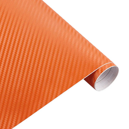 30Cmx127Cm 3D Carbon Fiber Vinyl Car Wrap Sheet Roll Film Car Stickers and Decal Motorcycle Auto Styling Accessories Automobiles