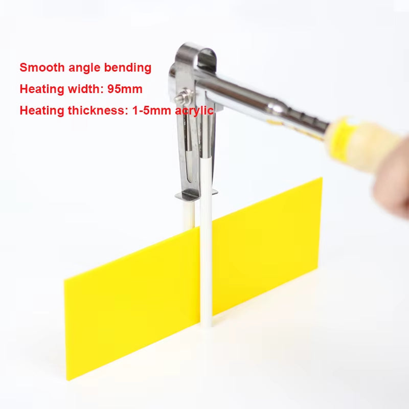 Acrylic Hot Bending Machine Sign-Making Tool 1 Pair+Hook Knife+12Cm Tube Bender(220V)